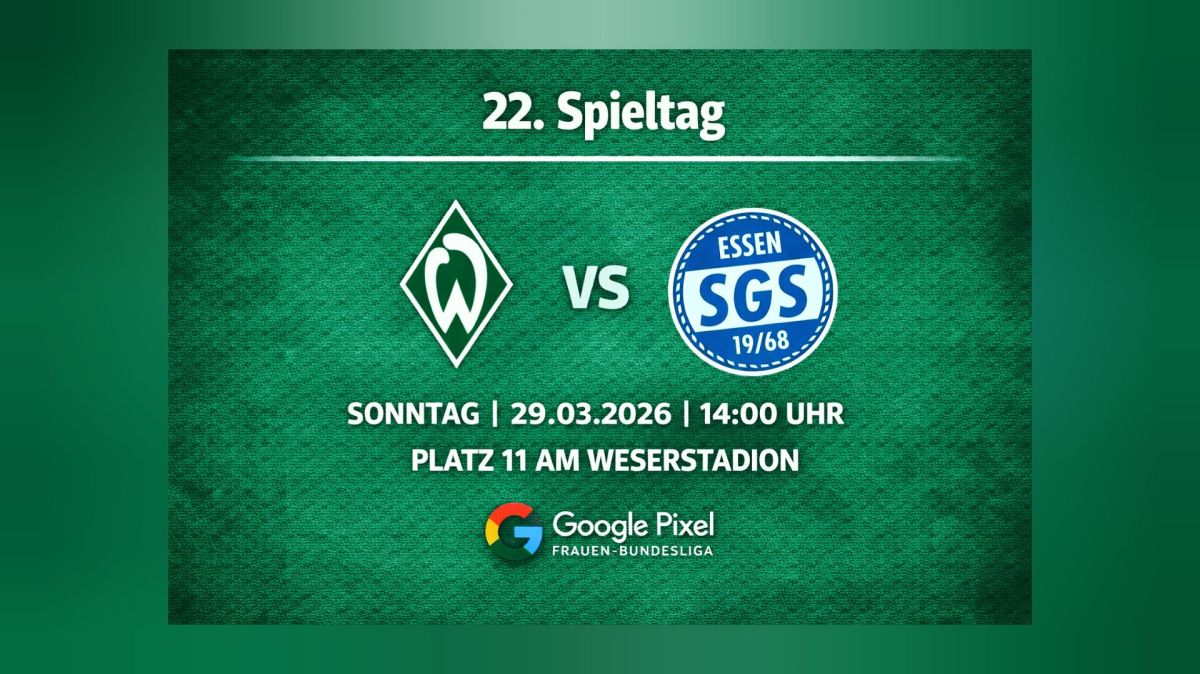 Werder-Frauen: Wiedergutmachung gegen SGS&nbsp;Essen