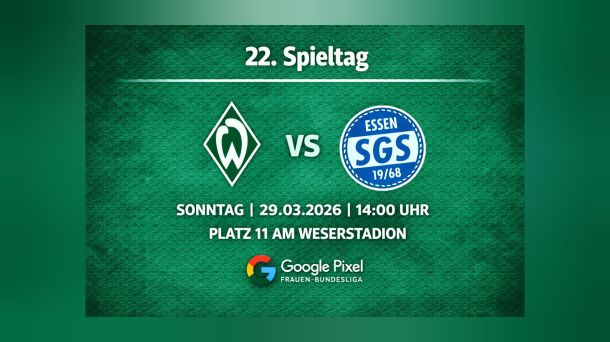 Werder-Frauen: Wiedergutmachung gegen SGS&nbsp;Essen