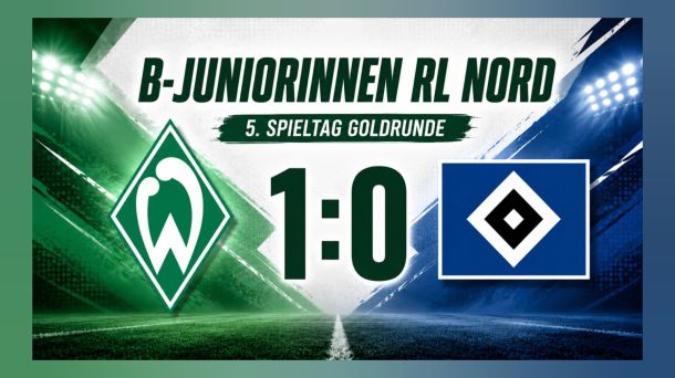 Werder U17 gewinnt das Spitzenspiel gegen den&nbsp;HSV