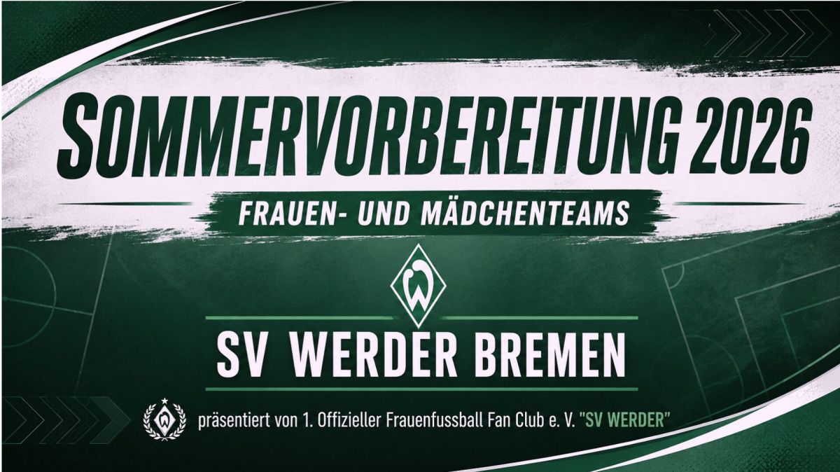 Sommervorbereitung 2026: Die Ergebnisse der&nbsp;Werder-Teams.